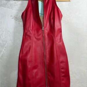 REVICE Red Mini Dress